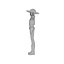 Anime Style Wild West Cowboy 3D Character Model For Vtuber VRM