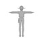 Anime Style Wild West Cowboy 3D Character Model For Vtuber VRM