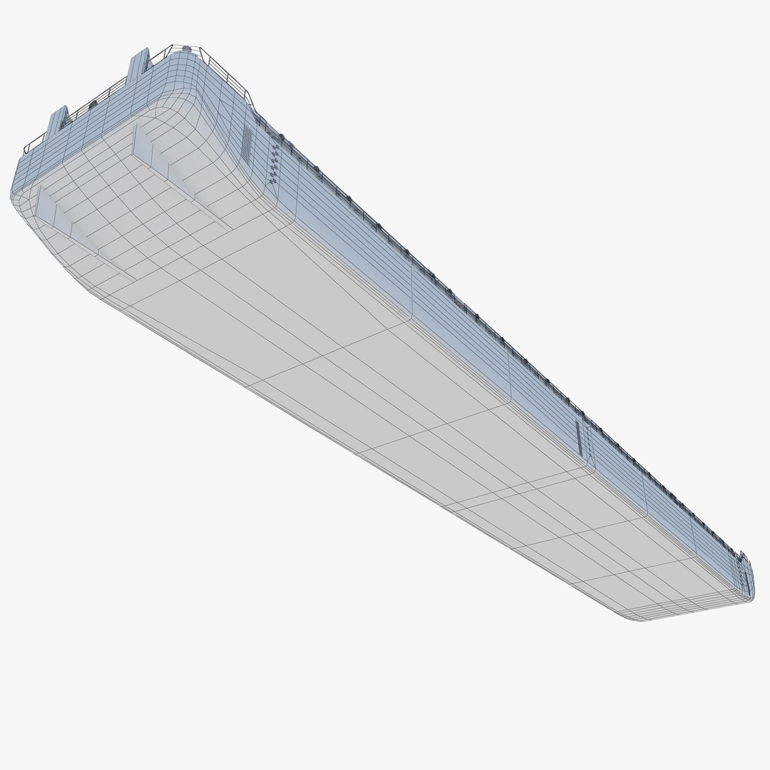 Cargo Barge Containers 3D Model - TurboSquid 1284710