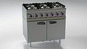 Lincat Silverlink600 Burner Gas Oven SLR9