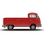 Volkswagen Type 2 Single Cab Pick-Up Simple Interior Red 3D Model