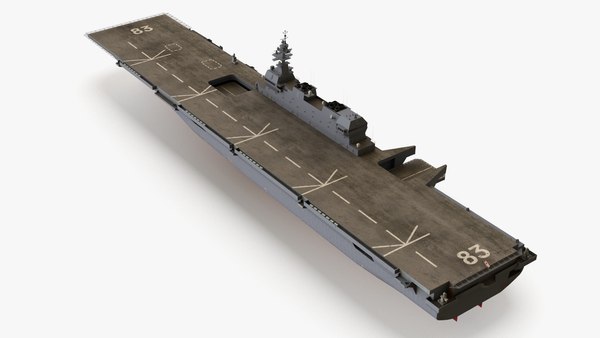 Izumo Aircraft Carrier 3D model - TurboSquid 1949006