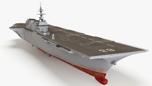 Izumo Aircraft Carrier Model 3D - TurboSquid 1949006