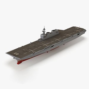Izumo Aircraft Carrier 3D model