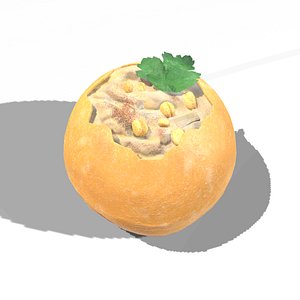 PaniPuri 3D model