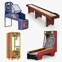 Arcade Games 3D Models Collection 2