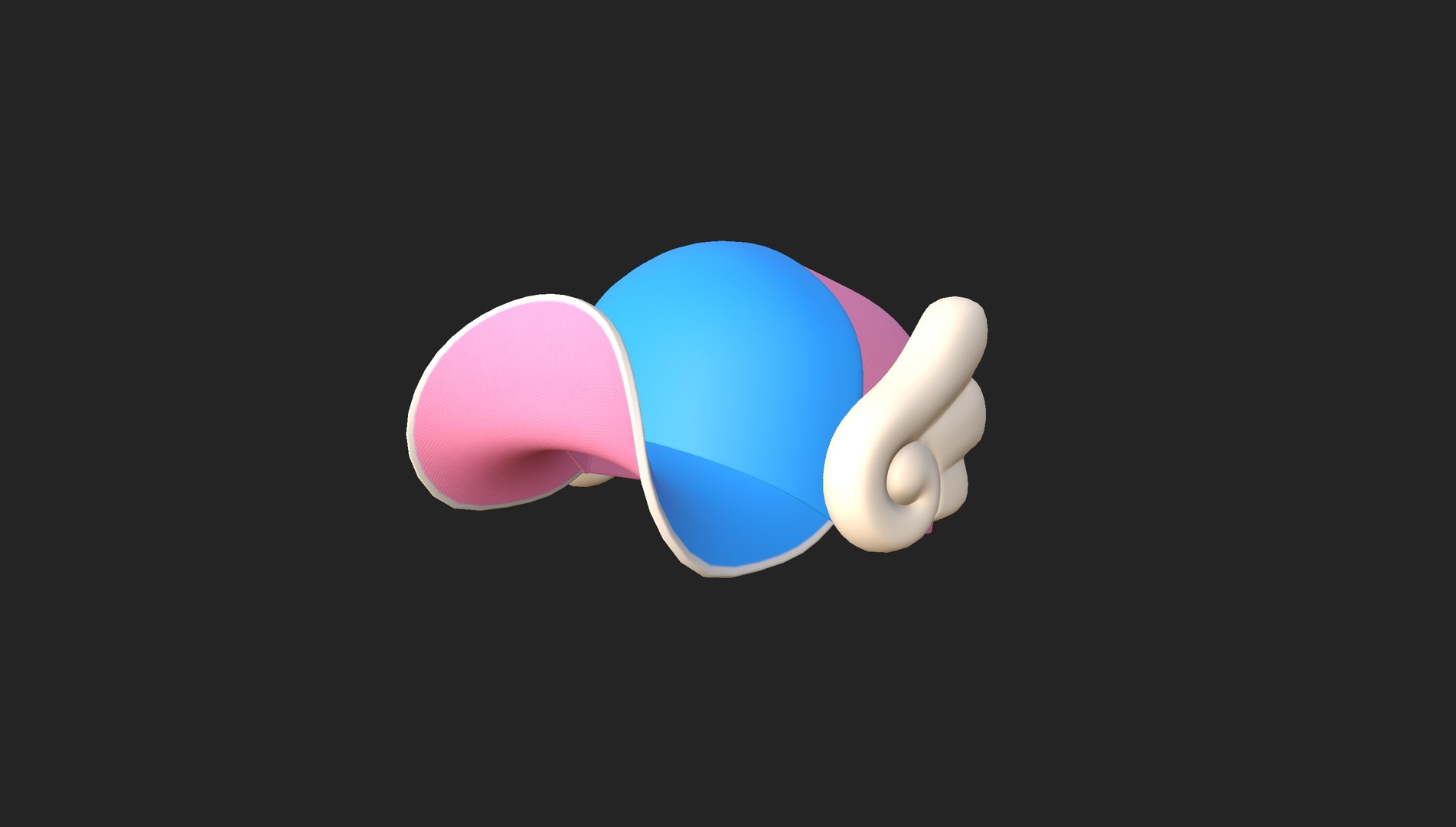 3D Hat026 Wing Cap - TurboSquid 2042989