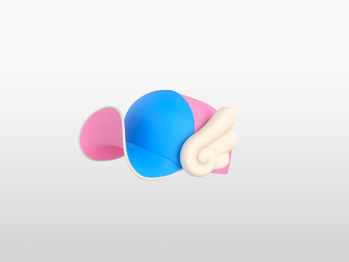 3D Hat026 Wing Cap - TurboSquid 2042989