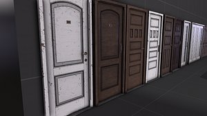 3D Old Doors Pack