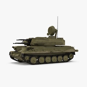 Anti Aircraft Tank ZSU 23 Shilka