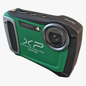 3d 3ds fujifilm xp170 compact digital camera