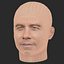 Low Poly John Travolta Head