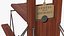 vintage french revolution guillotine 3D model