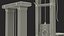 vintage french revolution guillotine 3D model