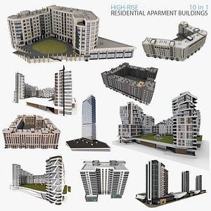 High-Rise Residential Apartment Buildings 10 in 1 Vol 2