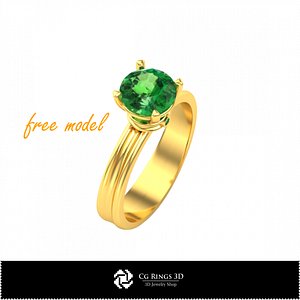 Jewel Ring - Free 3D Model