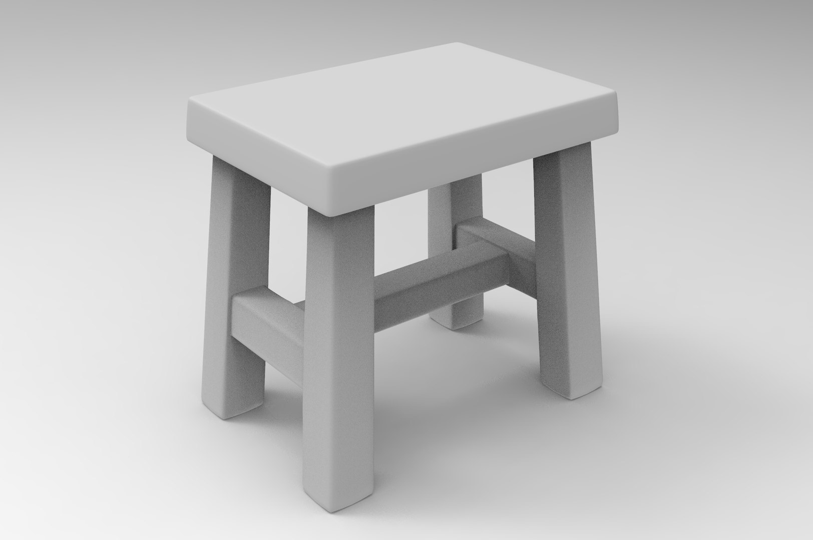 Chair Stool Model - TurboSquid 1671252