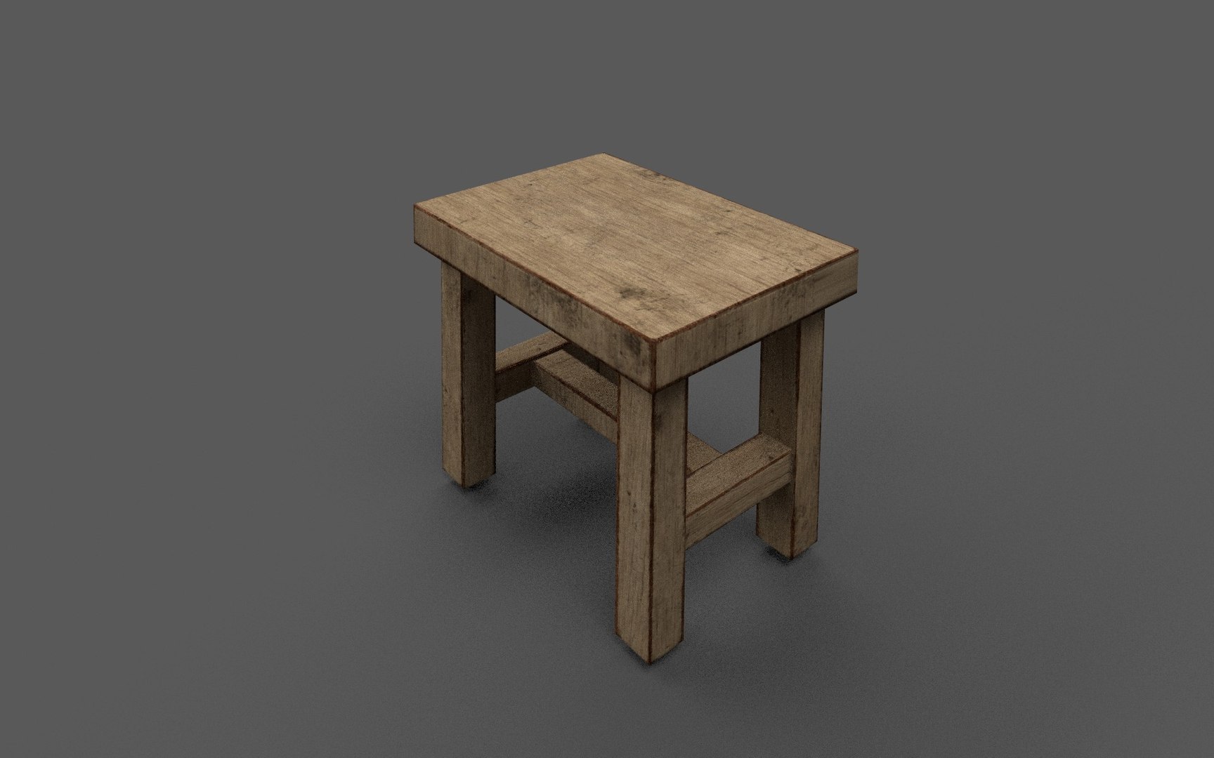 Chair Stool Model - TurboSquid 1671252