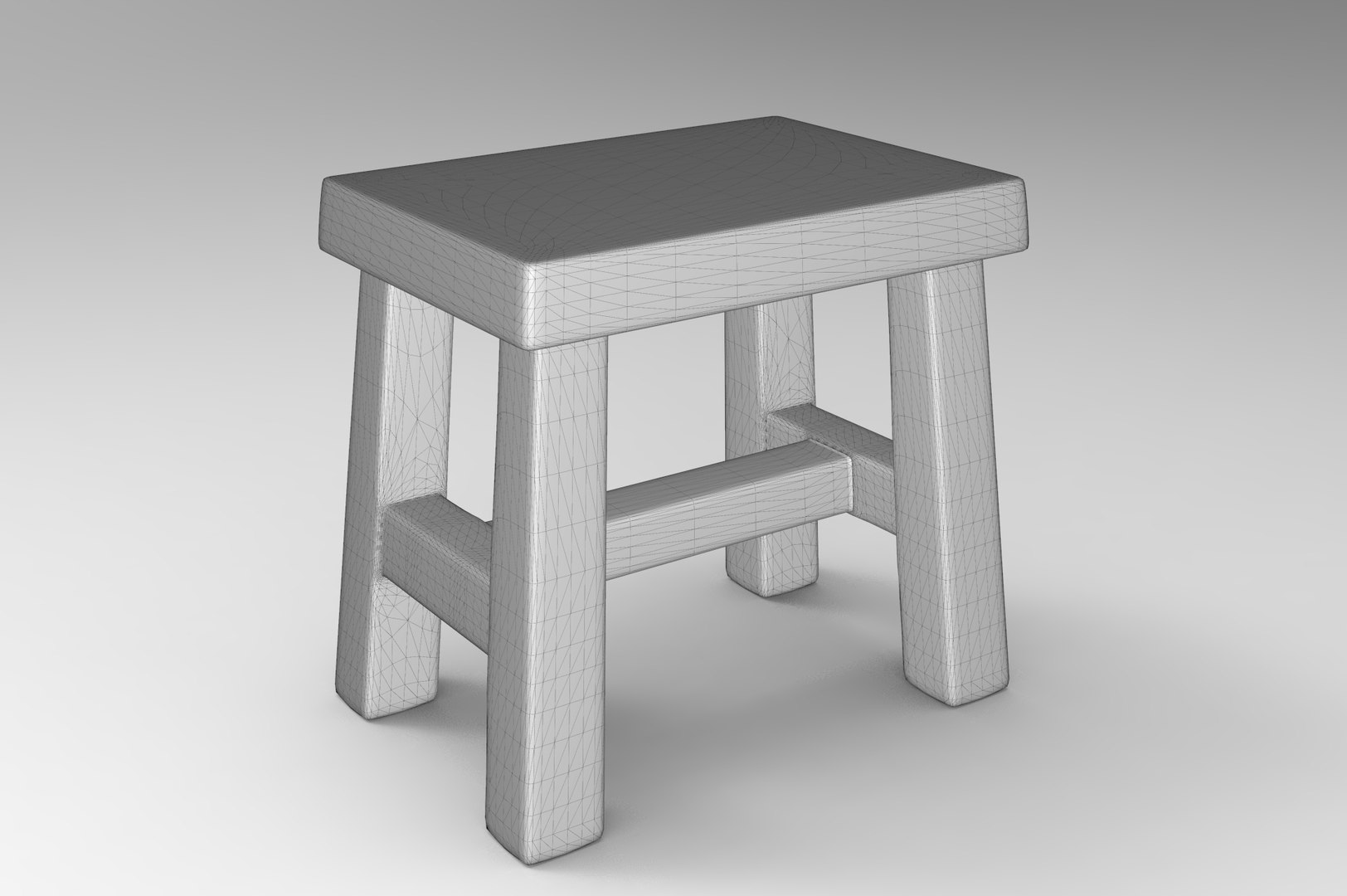 Chair Stool Model - TurboSquid 1671252