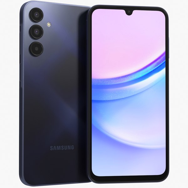 modelo 3d Samsung Galaxy A15 4G Negro - TurboSquid 2184481