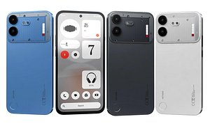 3D Nothing Phone 4b All Colors model