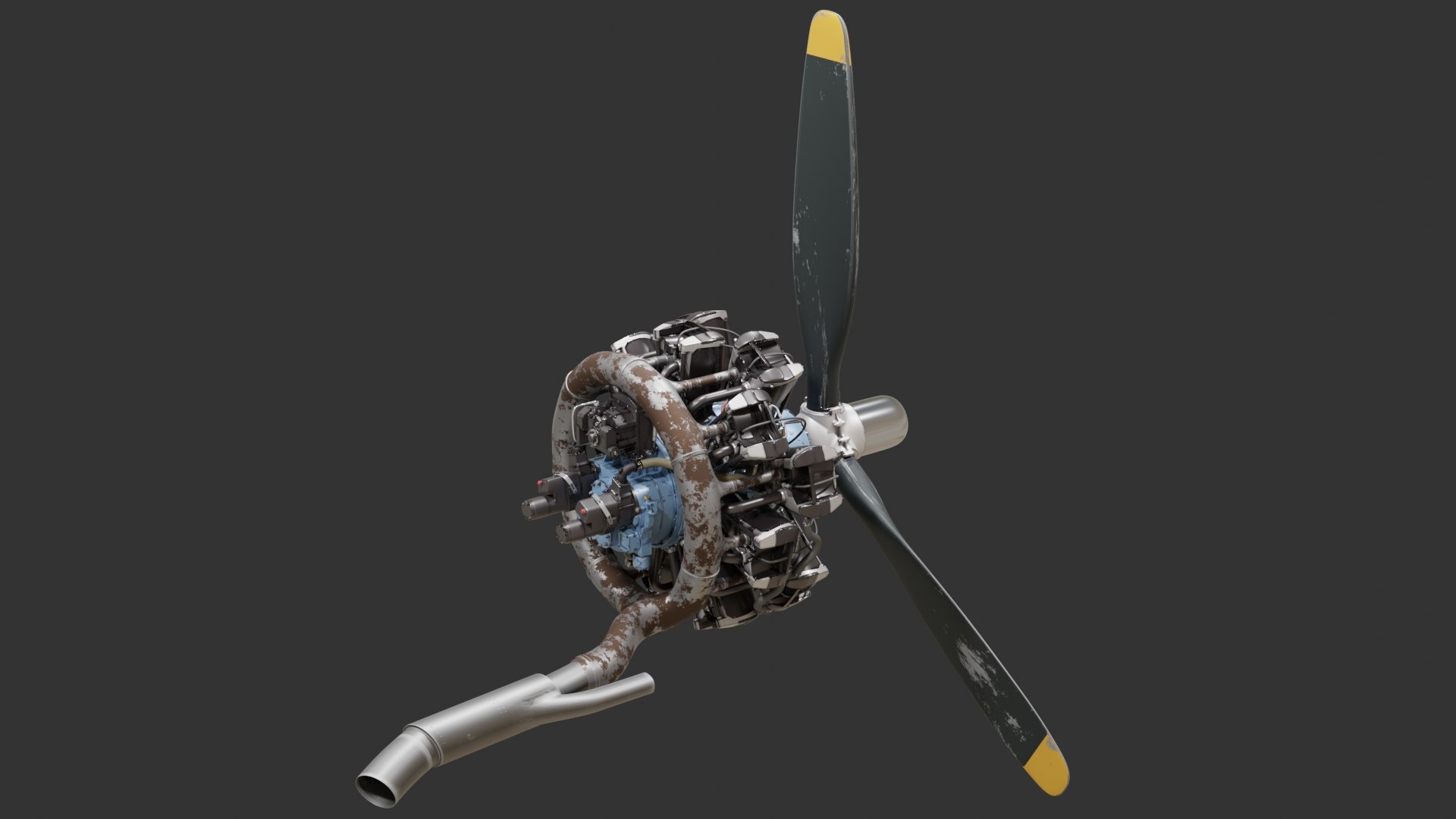 DC-3 Main Landing Gear and Weathered Radial Aircraft Engine 3D model https://p.turbosquid.com/ts-thumb/iz/6sw2UR/YM/rae_6/jpg/1780586293/1920x1080/fit_q87/5ed7b9b45bee5b4b40e58c9dc2bebe4045587844/rae_6.jpg