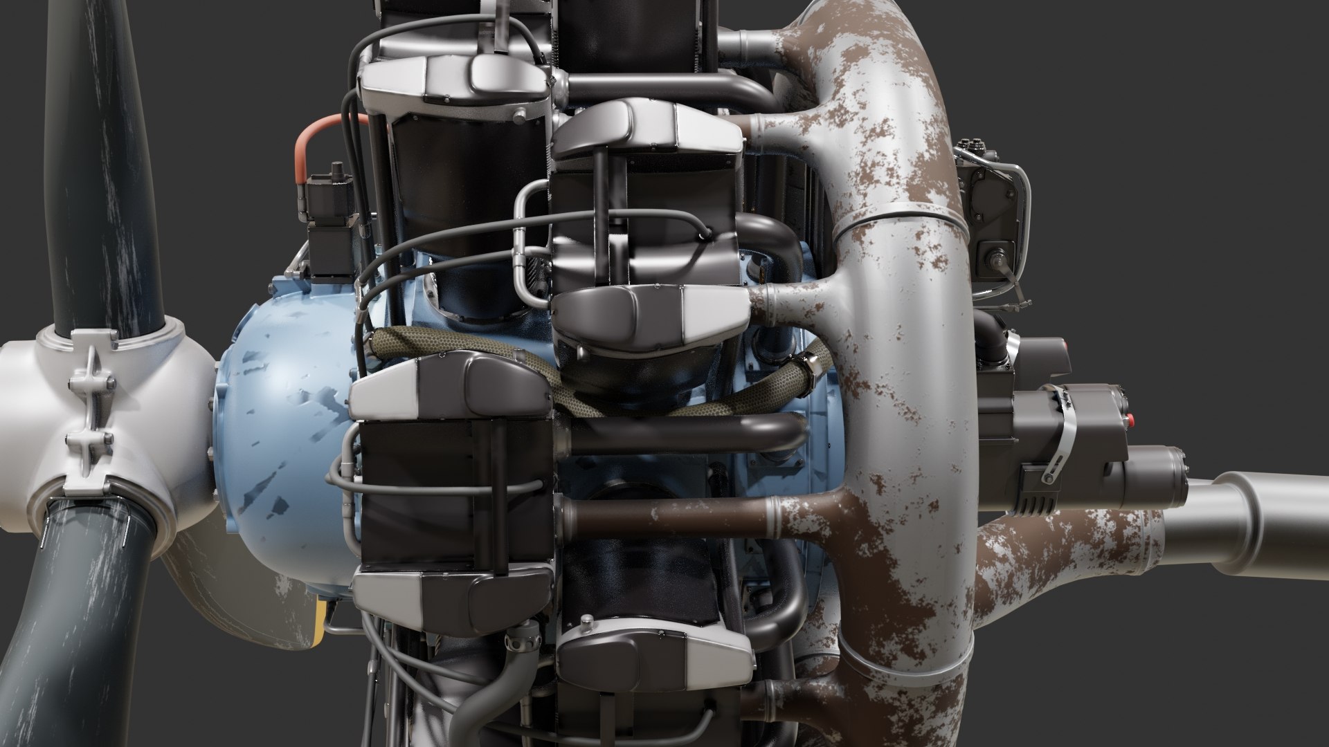 DC-3 Main Landing Gear and Weathered Radial Aircraft Engine 3D model https://p.turbosquid.com/ts-thumb/iz/6sw2UR/Yn/rae_9/jpg/1780586296/1920x1080/fit_q87/3b62bf344e949f82bb6aa37700d6b587749aa2a7/rae_9.jpg