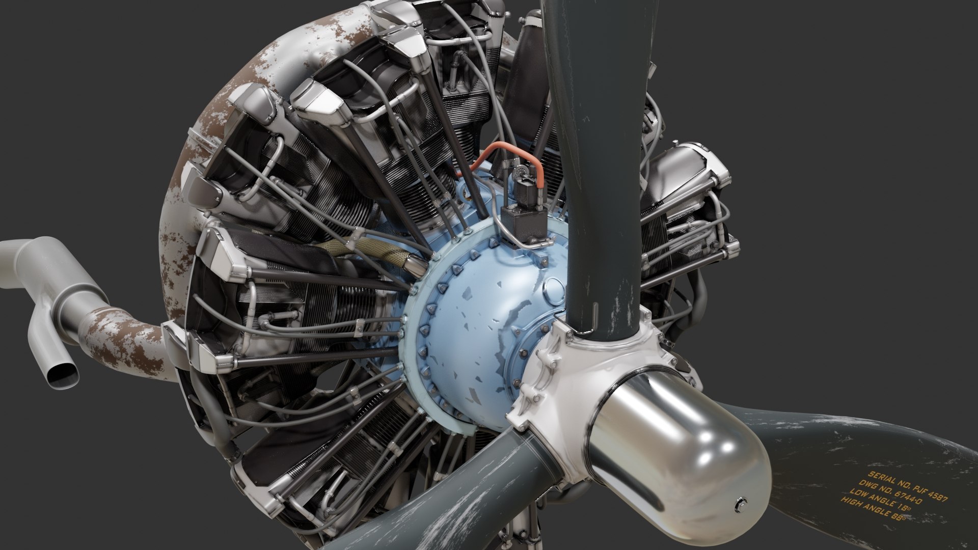DC-3 Main Landing Gear and Weathered Radial Aircraft Engine 3D model https://p.turbosquid.com/ts-thumb/iz/6sw2UR/b7/rae_2/jpg/1780586288/1920x1080/fit_q87/7dfb3782ed1e8f383800b92149fef11b11053bd5/rae_2.jpg