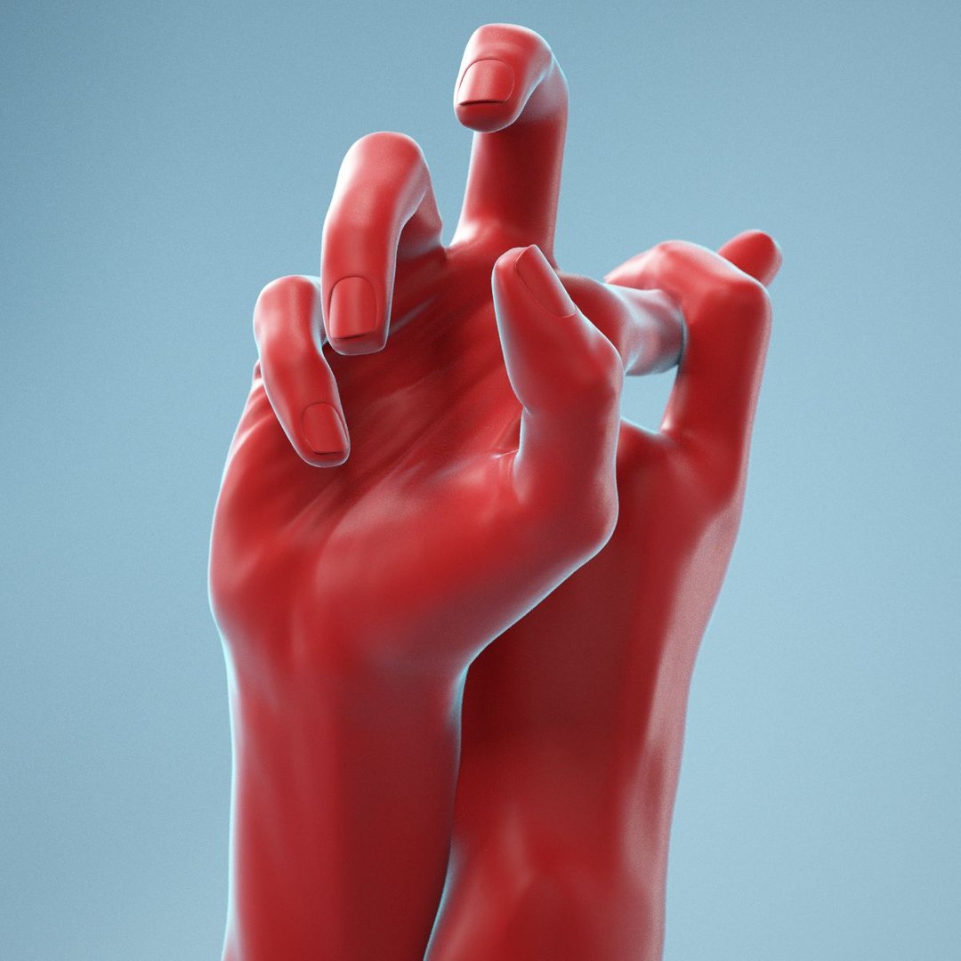 Female Hand 3D Model - TurboSquid 1451721