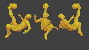 Soccer Player SP 010 3D model
