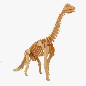 Wooden Brontosaurus