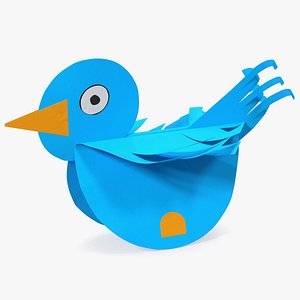 Craft Paper Toy Bird