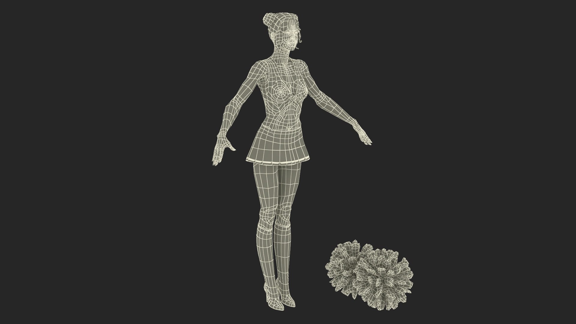 3D model Caucasian Female Dancer with Pom-poms T-pose https://p.turbosquid.com/ts-thumb/iz/NjYCBe/8t/caucasianfemaledancerwithpompomstpose3dsmodel030/jpg/1711312128/1920x1080/fit_q87/496a0296de1a5bc42d16ac6b7abb0e3e13520b0e/caucasianfemaledancerwithpompomstpose3dsmodel030.jpg