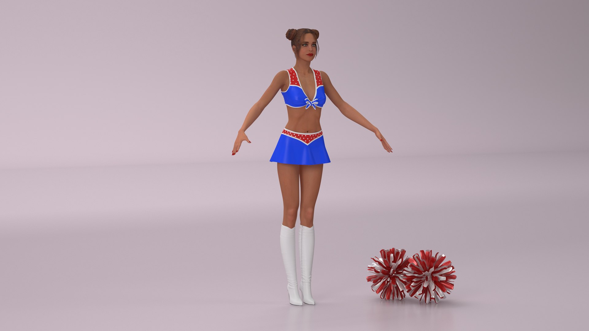 3D model Caucasian Female Dancer with Pom-poms T-pose https://p.turbosquid.com/ts-thumb/iz/NjYCBe/cJ/caucasianfemaledancerwithpompomstpose3dsmodel010/jpg/1711312042/1920x1080/fit_q87/c1e13d9adfb5875cfd1f2d51362d8db9cffa1095/caucasianfemaledancerwithpompomstpose3dsmodel010.jpg