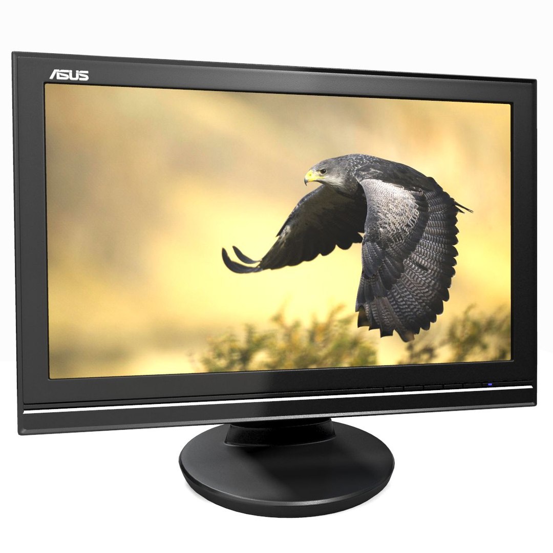 3d monitor lcd asus wide