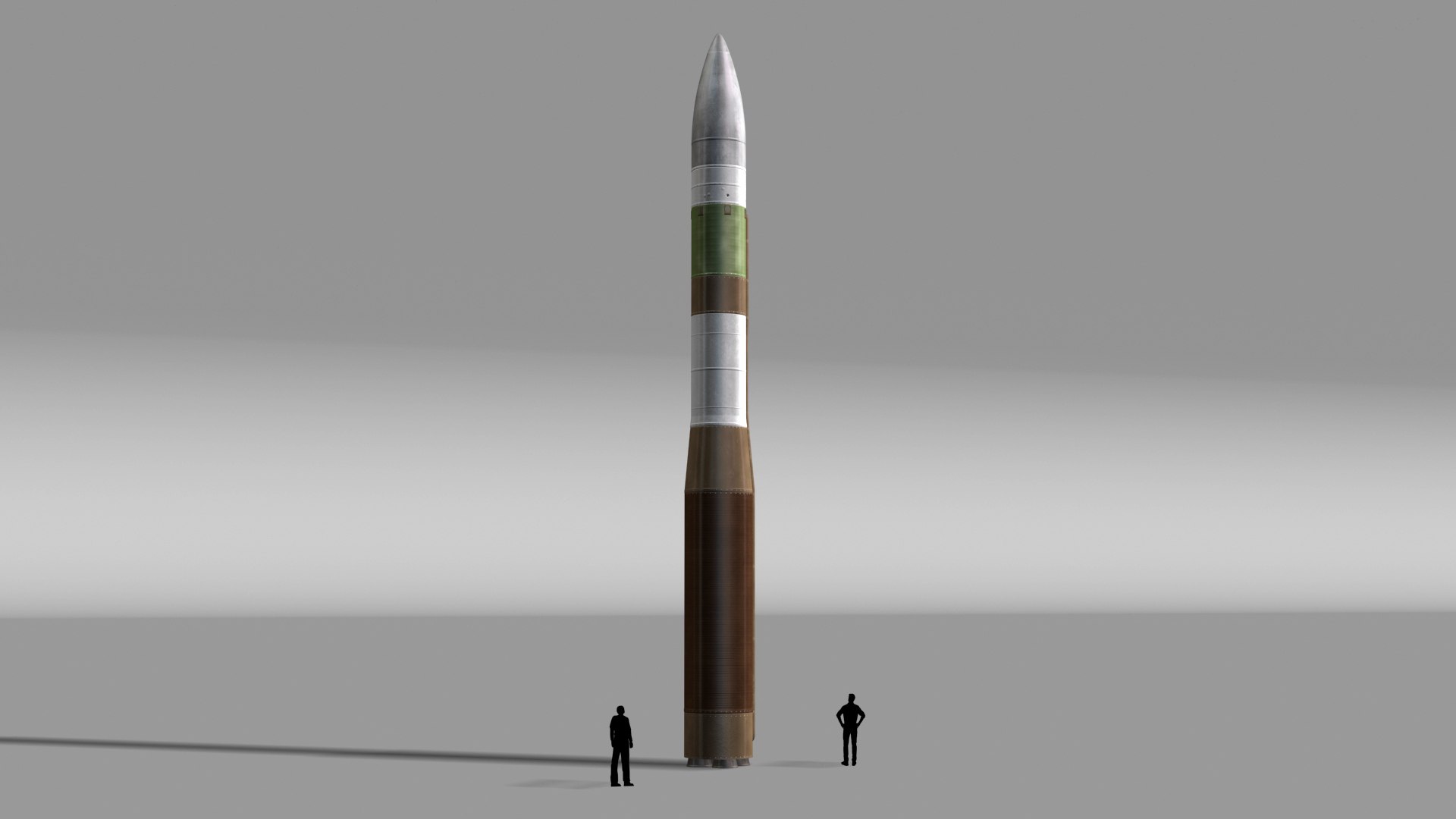 3D LGM-30G Minuteman III Missile - TurboSquid 2290911