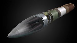3D LGM-30G Minuteman III Missile