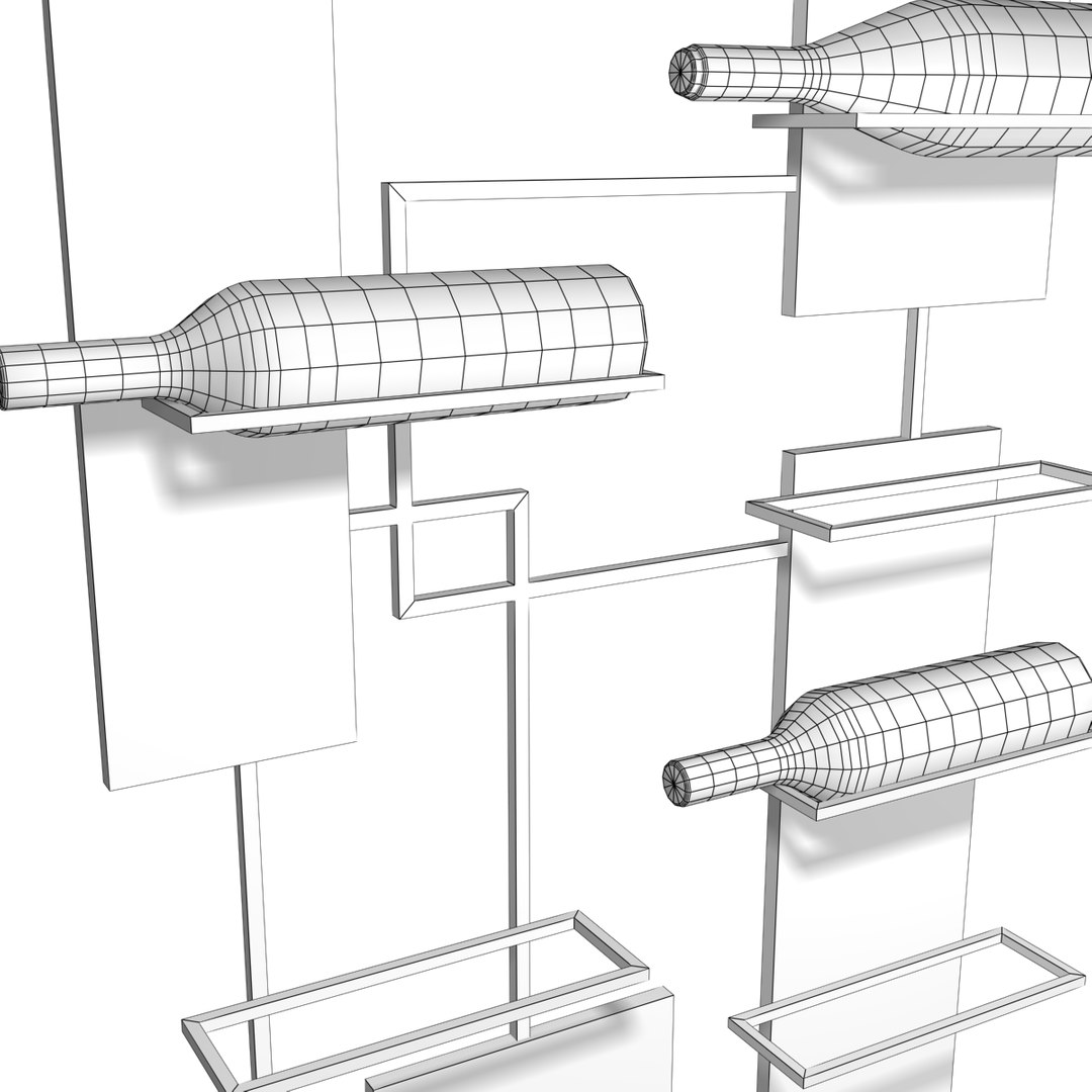 Wine Rack 3ds