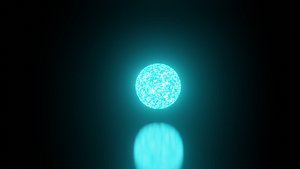 Cloudy Glowing Ball