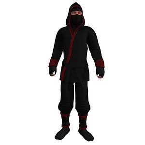 rigged ninja 3d max
