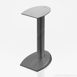 speaker bowers wilkins fs 3d model