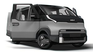 3D KIA PV5 Cargoa Crew L2H1 HQInterior 2026