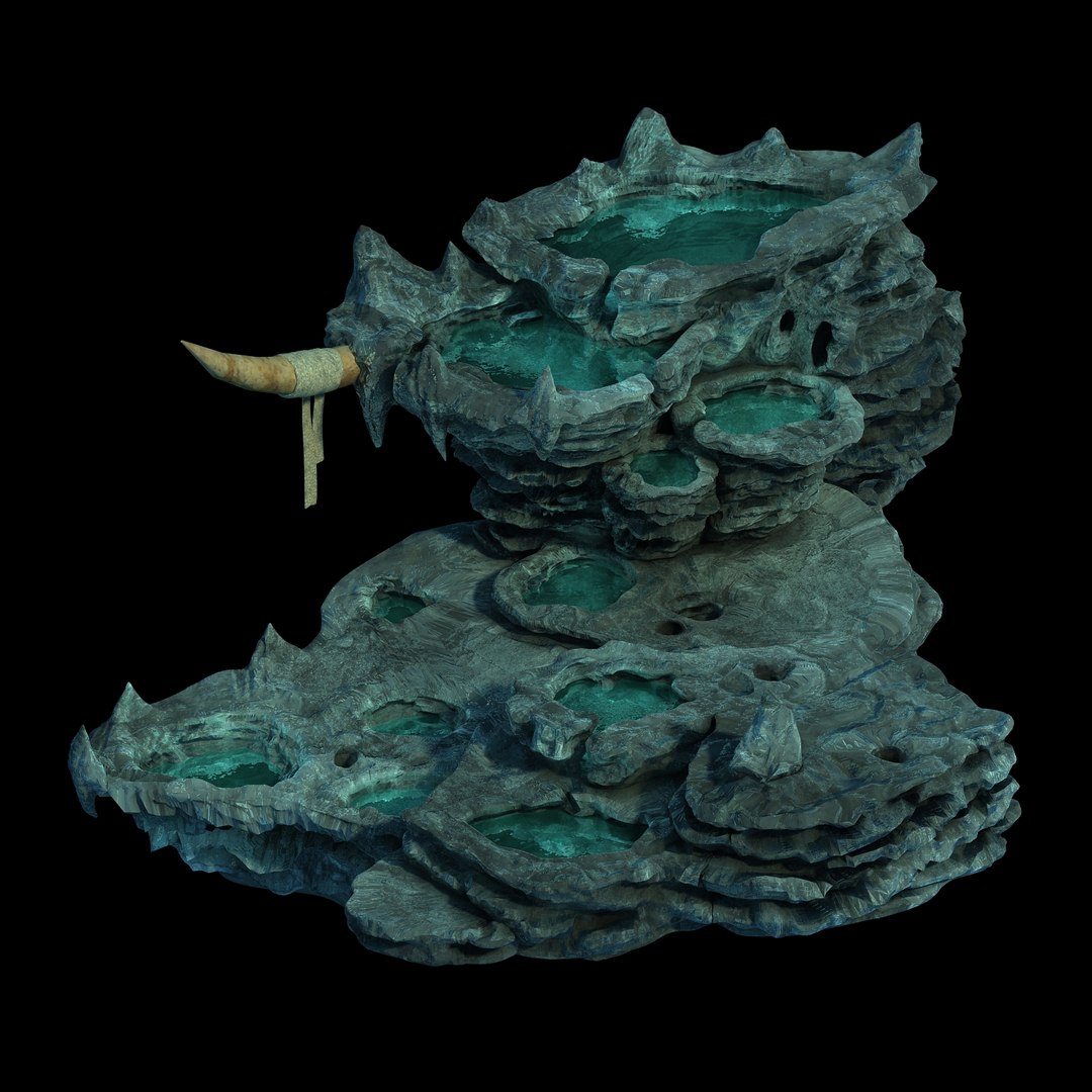 3D zhen dong - mountain rock - TurboSquid 1446873