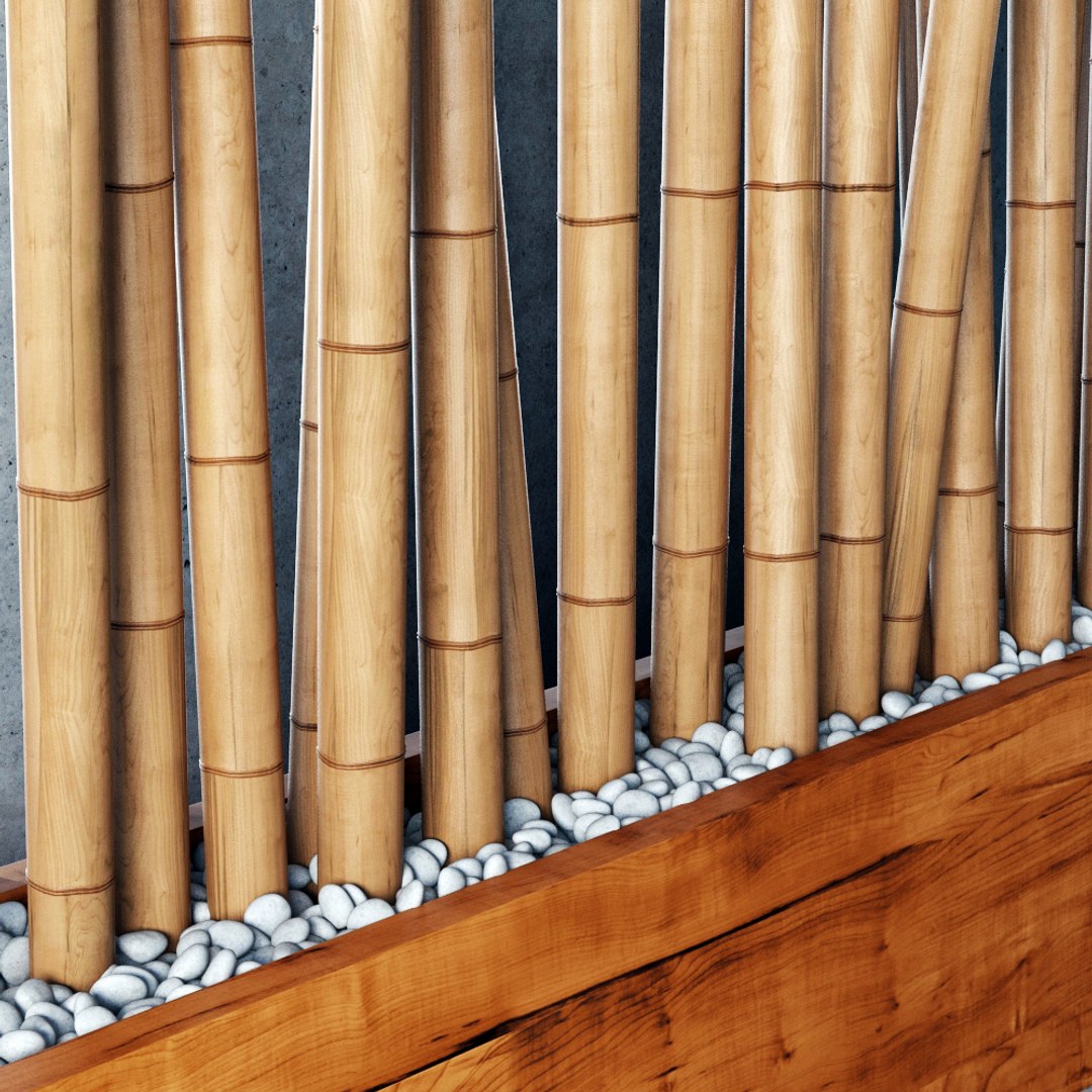 3D Decor Bamboo Model - TurboSquid 1478216