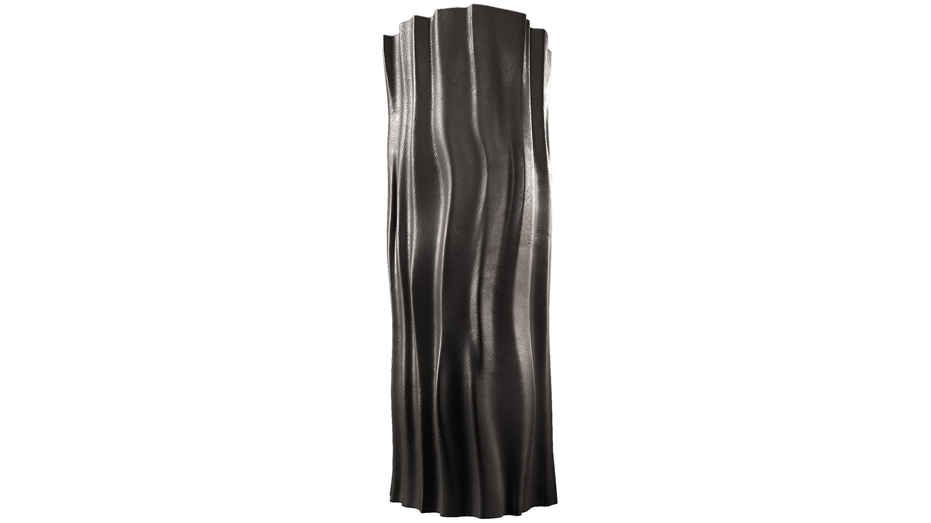 3D Relief Columns Wavy Smooth Shape Rectangular And Round Decor Element ...