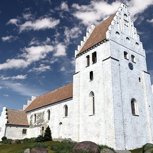 Medieval Scandinavian Church - PBR