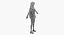 Virtuelle weibliche Figur