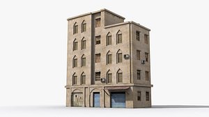3D model Arab Middle East Building x22