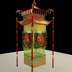 Chinese Palace Lantern model