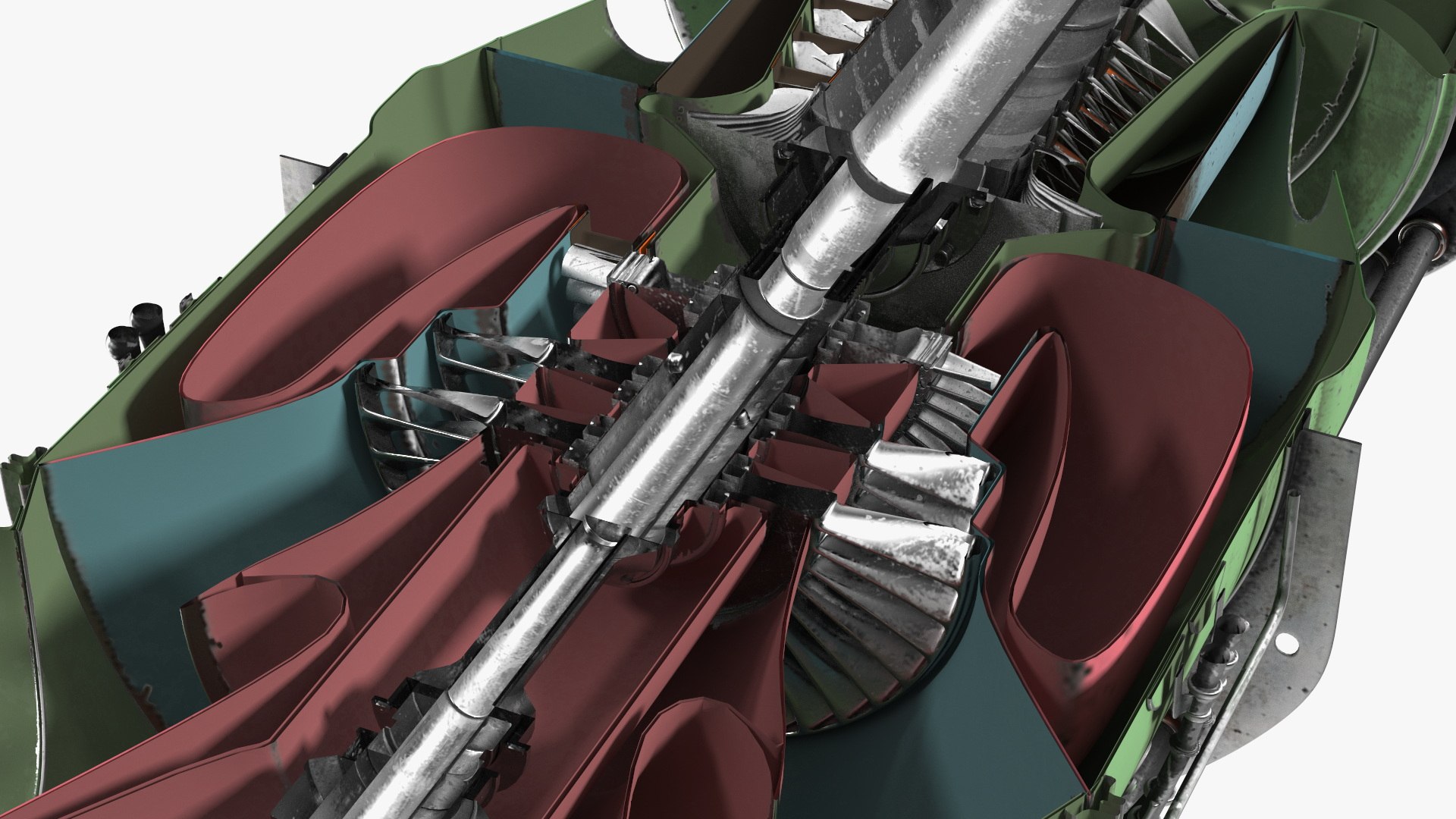 3D Aircraft Turboprop Engine Pratt And Whitney Canada PT6 - TurboSquid ...